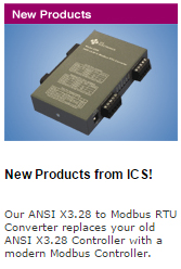 ANSI X3.28 to Modbus RTU Converter
